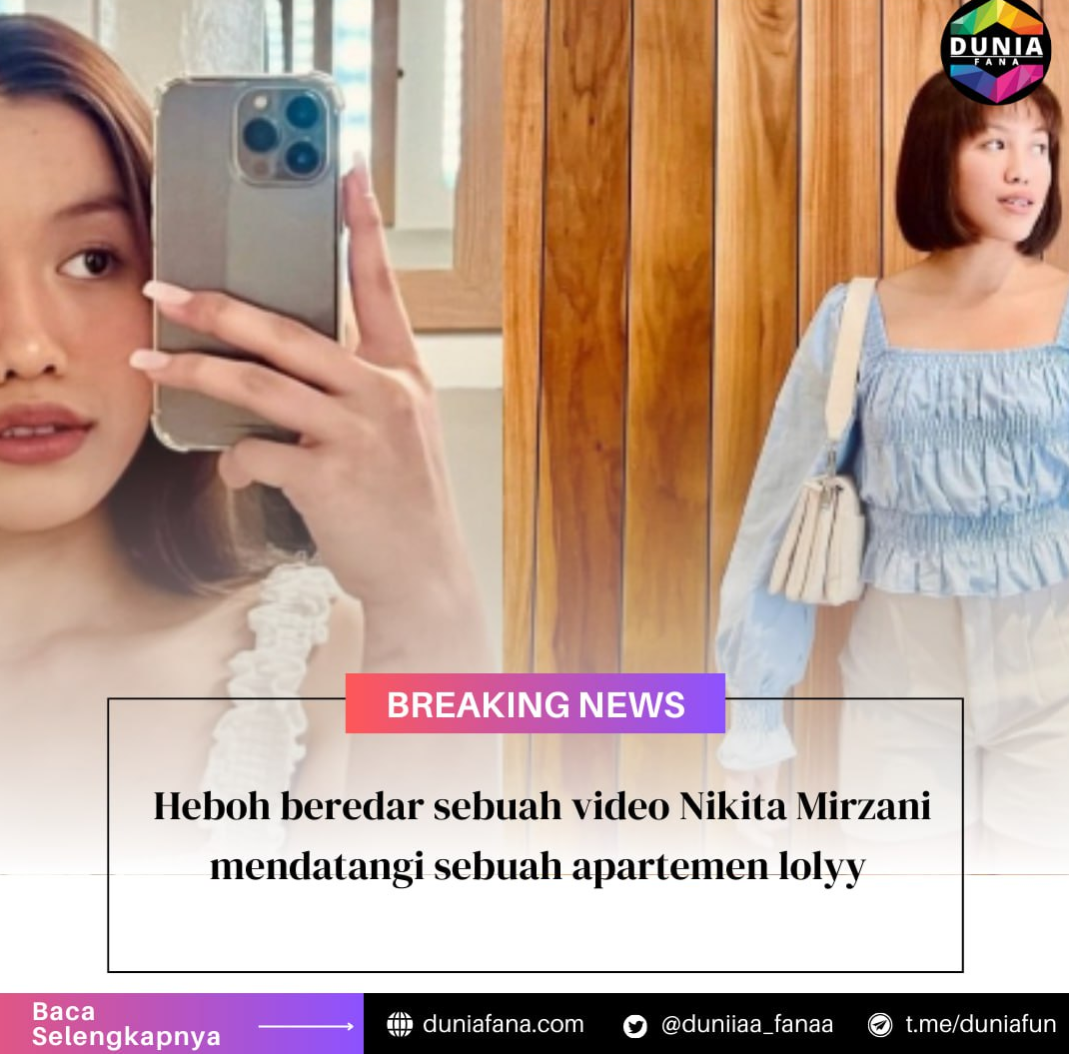 Heboh beredar sebuah video Nikita Mirzani mendatangi sebuah apartemen